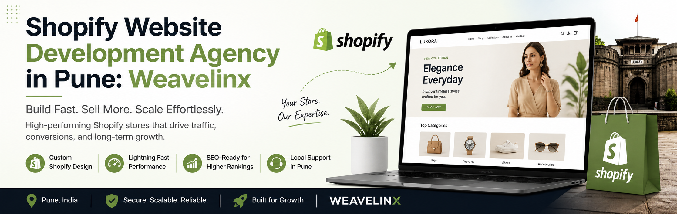Shopify website development agency