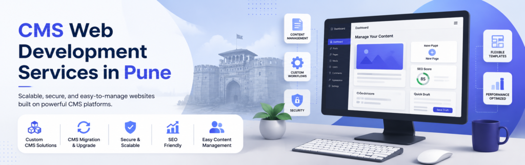 CMS Web Development Services in Pune : Weavelinx