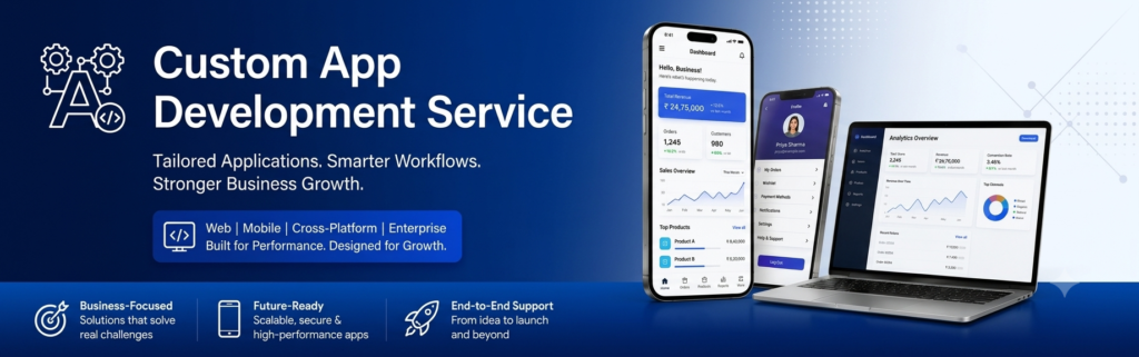 Custom App Development Service in Pune : Weavelinx