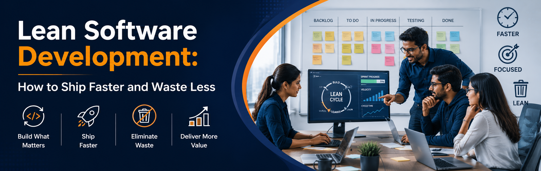Lean Software Development: How to Ship Faster and Waste Less