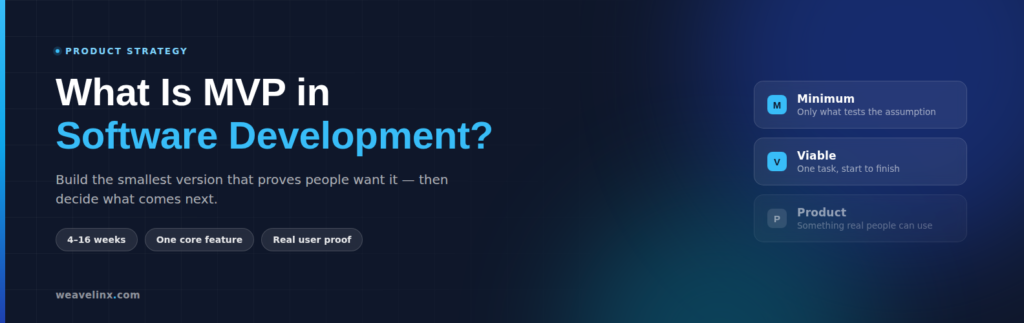 What Is MVP in Software Development? A Founder’s Guide